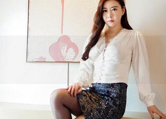 嗲囡囡 – 就是阿朱啊的制服，套图藏了多少不为人知的小情绪？