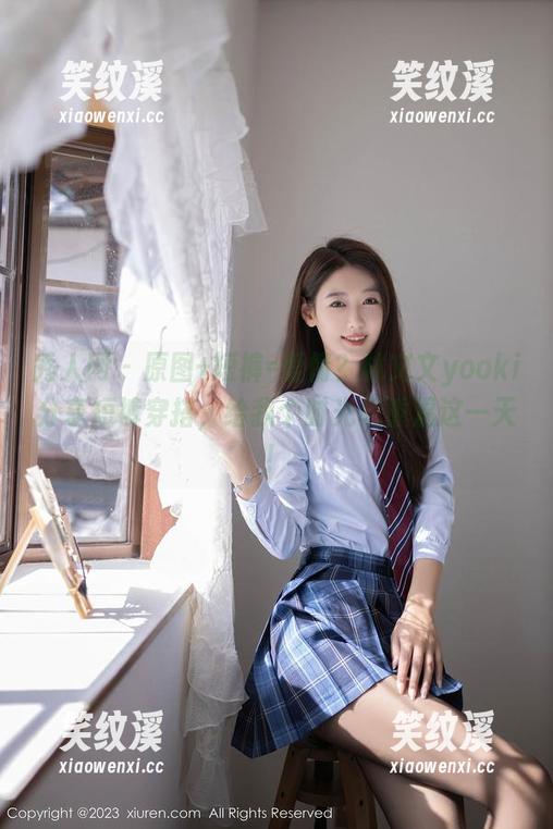 秀人网 - 原图+短裤=爱情？林文文yooki分享短裤穿搭，给我个时光机重温这一天！